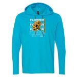Softstyle® Lightweight Hooded Long Sleeve T-Shirt Thumbnail
