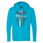 Softstyle® Lightweight Hooded Long Sleeve T-Shirt Thumbnail